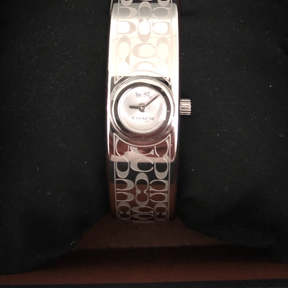 Coach bangle watch